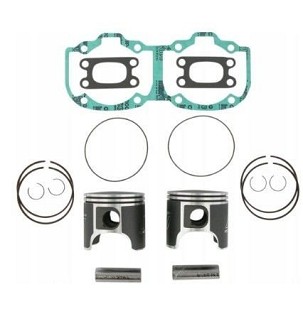 WISECO SET KLIPOVA + TOP-END SNOW SKI DOO '03-'08 MXZ 550F FAN (76,50 MM)