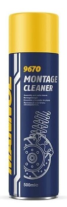 MANNOL MONTAGE CLEANER PREPARAT ZA ODMAŠĆIVANJA KOČNICA 500ML BRAKE CLEANER (9670) (24) (1200)