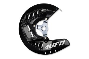 UFO ŠTITNIK PREDNJEG KOČIONOG DISKA HONDA CRF 250 R '13-'21, CRF 450 R '13-'20, CRF 250 RX '19-'21, CRF 450 RX '17-'20 BOJA CRNA - ZAMENJUJE HO04677001