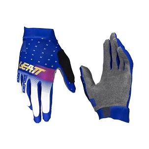 LEATT RUKAVICE BICIKLISTIČKE MTB 1.0 GRIPR GLOVE ULTRABLUE BOJA PLAVA/BELA VELIČINA S