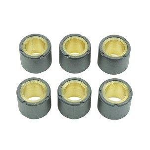 ATHENA ROLE VARIJATORA 6 KOM. 20X17 MM 9 GR. YAMAHA X-MAX / X-CITY / MAJESTY 125, APRILIA ATLANTIC / LEONARDO 125, KYMCO MOVIE / DINK 125, PIAGIGO LIBERTY / SKIPPER / HEXSAGON / X9 125, SUZUKI BURGMAN 125, HONDA DYLAN / NES / SH 125 / 150
