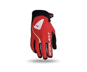 UFO RUKAVICE SKYLINE KIDS MOTOCROSS BOJA CRVENA VELIČINA S - KOLEKCJA 2025/2026