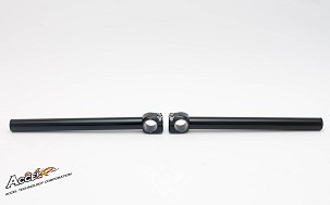 ACCEL RURKA ZAMENLJIVA ZA KIEROWNIC STREET CLIP-ON BOJA CRNA - PROMOCIJA