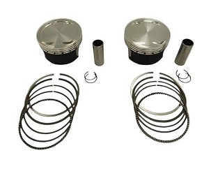 WOSSNER KOMPLET KLIPOVA POLARIS RZR 1000 '16-'21 LOW COMPRESSION TURBO (94,96MM)