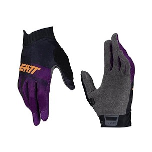 LEATT RUKAVICE BICIKLISTIČKE (ŽENSKE) MTB 1.0 GRIPR WOMEN GLOVE PURPLE BOJA LJUBIČASTA/CRNA VELIČINA XS