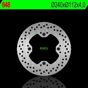 NG DISK KOČIONI ZADNJI HUSQVARNA CR/WR/TE/TC/SMR (240X112X4) (4X9,5MM)