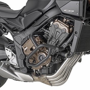 KAPPA 2026/06 ZAŠTITNE ŠIPKE MOTORA HONDA CB 650 R '24-'26 BOJA CRNA