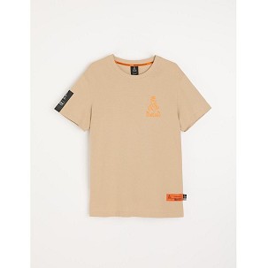 DIVERSE PROMOCIJA EXTREME TEAM - DAKAR RALLY MAJICA (T-SHIRT) DKR DES 0224 BOJA BEŽ VELIČINA L