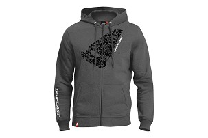 UFO DUKSERICA SA KAPTUREM BOJA SIVA VELIČINA XL 100% PAMUKA - KOLEKCJA 2025/2026