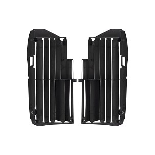 POLISPORT ŠTITNICI HLADNJAKA (KRATKI - KOMPLET) YAMAHA YZ 250F '24-'25; YZ 450F '23-'25 BOJA CRNA