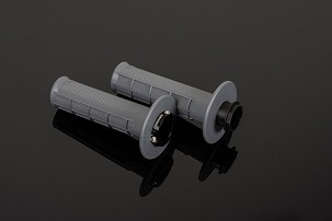 RENTHAL RUČKE MX ORIGINAL LOCK-ON MEDIUM (HALF WAFFLE) BOJA SIVA