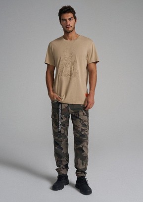 DIVERSE PROMOCIJA EXTREME TEAM - DAKAR RALLY MAJICA (T-SHIRT) DKR DES 0124 BOJA BEŽ VELIČINA XL