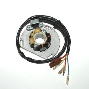 ELECTROSPORT NAMOTAJ ALTERNATORA (STATOR) SA SVETLIMA KTM (50W) (SA PLOČOM I IMPULSATOREM) SX/EXC 125 98-05, SX/EXC250 97-05, EXC 300/360/380 98-05,