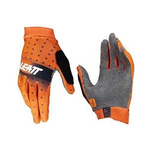 LEATT RUKAVICE BICIKLISTIČKE (DEČJE) MTB 1.0 GRIPR JR GLOVE GLOW BOJA NARANDŽASTA/CRNA VELIČINA S