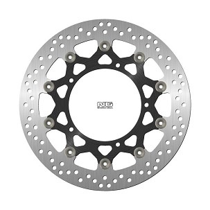 NG DISK KOČIONI PREDNJI YAMAHA FZ8/FZS FAZER '10-'16, XT 1200SA SUPER TENERE '10-'21, YZF R1 '07-'15, YZF R6 '05-'16 (310X132X4,5MM) (5X8,25MM) PLUTAJUĆI (SREDINA ALUMINIJUMSKA)