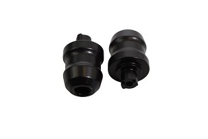 BIKETEC ZAVRŠECI/TEGOVI VOLANA KAWASAKI NINJA 650 (2017-) BOJA CRNA 2404070000, OEM:13042-0735 / 13042-0800