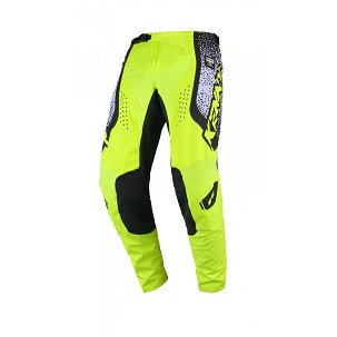 KENNY RACING PANTALONE CROSS/ENDURO FORCE PIXEL WHITE NEON YELLOW BOJA BELA/ ŽUTA FLUO VELIČINA S (30)