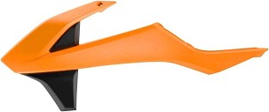POLISPORT PROMOCIJA ŠTITNICI HLADNJAKA (KOMPLET) KTM SX/SXF `16-18 EXC `17-19 BOJA NARANDŽASTA /CRNA
