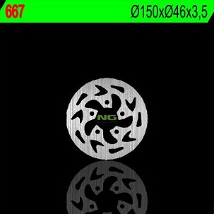 NG DISK KOČIONI ZADNJI GAS GAS 50 EC/TXT (150X46X3,5)