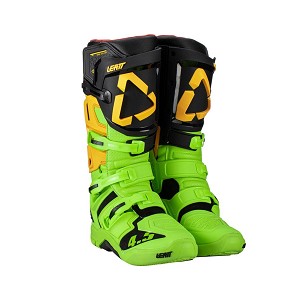 LEATT ČIZME CROSS 4.5 BOOTS CITRUS BOJA CRNA/ZELENA FLUO VELIČINA 40.5 / 25.5 cm