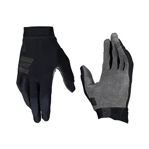 LEATT RUKAVICE BICIKLISTIČKE (DEČJE) MTB 1.0 GRIPR JR GLOVE STEALTH BOJA CRNA VELIČINA M