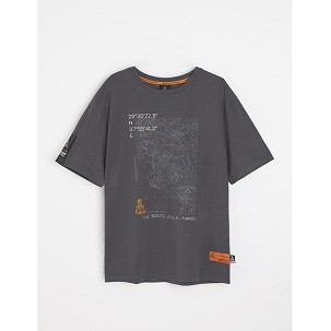 DIVERSE PROMOCIJA EXTREME TEAM - DAKAR RALLY MAJICA (T-SHIRT) DKR OV 0824 BOJA GRAFIT VELIČINA M