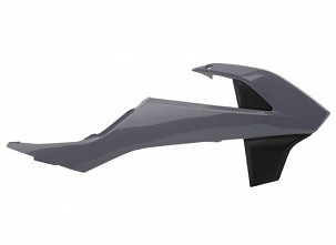 POLISPORT ŠTITNICI HLADNJAKA (KOMPLET) KTM SX/SXF '16-'18; EXC/EXCF '17-'19 BOJA ŽUTA CRNA/SIVA NARDO GREY