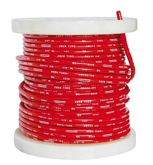 FREN TUBO PROMOCIJA CREVO KOČIONI BOJA CRVENA - 1 MB (ISEČAK 1M SEČEN SA ROLE) (KOM.=1M)