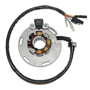 ELECTROSPORT NAMOTAJ ALTERNATORA (STATOR) SA SVETLIMA SUZUKI RM 125 (87-91), RM 250 (87-93) (35W)
