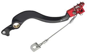 ACCEL POLUGA KOČNICE NOŽNOG HONDA CRF 450R '02-'18, CRF 250R 04-18 BOJA CRVENA