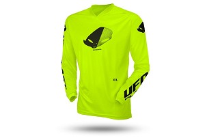 UFO MAJICA RADIAL DEČJA / JUNIOR / KID CROSS BOJA ŽUTA FLUO VELIČINA XS