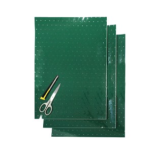 BLACKBIRD KOMPLET NALEPNICA (FOLIJA) (FOLIA CRYSTALL 0,4 MM) (PERFORIRANA) 3 X ARKUSZ 47X33CM, BOJA ZELENA