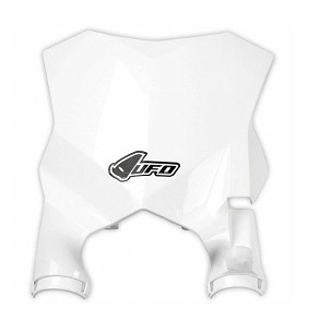 UFO TABLICA ZA STARTNI BROJ KAWASAKI KXF 250 '17-'26, KXF 450 '16-'25 BOJA BELA (STADIUM SA ŠTITNICIMA AMORTIZERA)