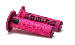 DOMINO RUČKE (RUČKE) OFF ROAD NEW LAMELAR DVOKOMPONENTNE BOJA ROZE/CRNA