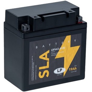LANDPORT AKUMULATOR YB16CLB (S) (MS LB16CL-B (S)) 12V 19AH 176X101X176 BEZ ODRŽAVANJA - ZALANY (3)