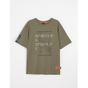 DIVERSE PROMOCIJA EXTREME TEAM - DAKAR RALLY MAJICA (T-SHIRT) DKR OV 0924 BOJA KHAKI VELIČINA M