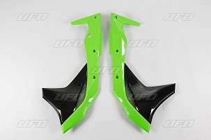 UFO ŠTITNICI HLADNJAKA KAWASAKI KXF 250 '17-'20 BOJA OEM (ZELENA/CRNA)
