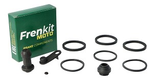 FRENKIT MOTO 2026/05 KOMPLET ZA POPRAVKU KOČIONE ČELJUSTI NISSIN (ZAPTIVKE KLIPA FI 23 / 25MM) PREDNJA HONDA CBR 1100 XX 97-'08, FES 125 PANTHEON '98-'03, GL 1800 GOLD WING '00-'18, PCX 125 / 150 '10-, ST 110 PAN EUROPEAN '90-'01
