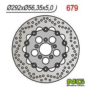 NG DISK KOČIONI PREDNJI HARLEY-DAVIDSON 883/1200/1340/1450/1584/1690/1802 PLUTAJUĆI (292x56,3x5) (5x8,5mm)