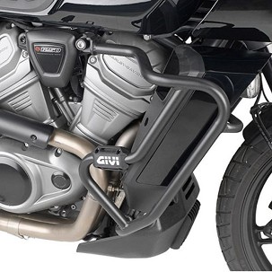 KAPPA GMOLE ŠTITNICI MOTORA HARLEY-DAVIDSON PAN AMERICA 1250 '21-'25 CRNE