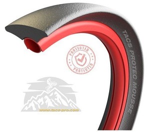 TACS PROTEC MOUSSE ULOŽAK ZAŠTITNA POD TUBLISS 18 INČA ZADNJI SOFT RACE