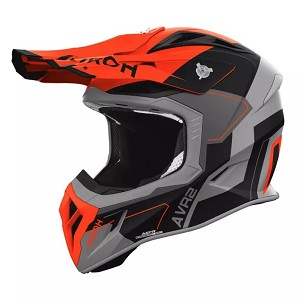 AIROH KACIGA CROSS / ENDURO / ATV / QUAD AVIATOR ACE 2 SHIELD ORANGE MATT BOJA NARANDŽASTA/CRNA/SIVA MAT VELIČINA L