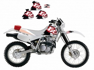 BLACKBIRD KOMPLET NALEPNICA (FOLIJA) HONDA XR 250/350 '88-'95 ORIGINAL (17)