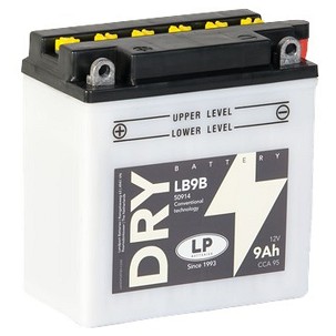 LANDPORT AKUMULATOR YB9-B (MD LB9B) 12V 9AH 137X76X140 (12N9-4B-1) SA ODRŽAVANJEM - ELEKTROLIT ODVOJENO (6) UE2019/1148