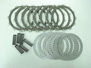 PSYCHIC DISKOVI, PODLOŠKE I OPRUGE ZA KVAČILO (KOMPLET) SUZUKI RM 250 06-12 (EBS3453) (EBS119)