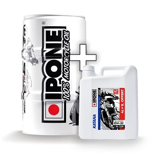 IPONE KATANA 10U50 ULJE MOTORNO 100 % SINTETIKA 60L BURE (ESTER, MA2) (AKC) + 5L ZA 1DIN