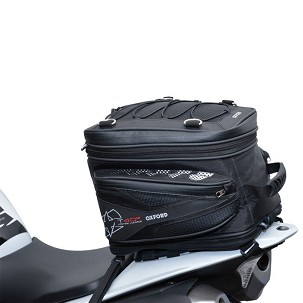 OXFORD torba na zadnje sedište motocikla T40R TAIL PACK boja crna