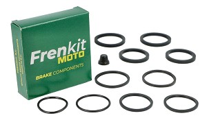 FRENKIT MOTO 2026/05 KOMPLET ZA POPRAVKU KOČIONE ČELJUSTI NISSIN (ZAPTIVKE KLIPA FI 27 / 30MM) PREDNJA YAMAHA BT 1100 BULDOG '02-'07, FZ1 1000 FAZER '01-'05, FZS / FZ6 600 FAZER '98-'10, TDM 900 '02-'10, T-MAX 500 '07-'11, TRACER 7 '16-'21