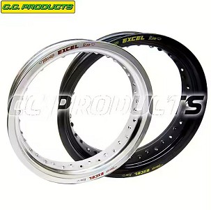 CC FELGA / NAPLATAK TOČKA ZADNJEG EXCEL 18'' X 4,25 APRILIA TUAREG 660 '22-'25 BOJA SREBRNA