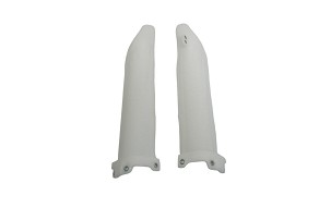 UFO ŠTITNICI TELESKOPA (AMORTIZERA) PREDNJIH KAWASAKI KXF 450 '24, BOJA BELA NEUTRALAN